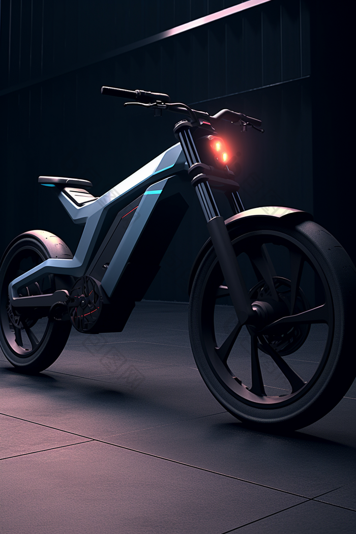 电动自行车科技设计绿色出行能源创新