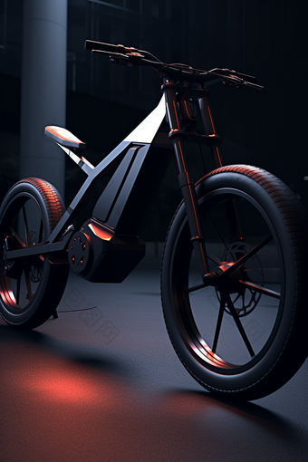 电动自行车科技设计绿色出行环保科技