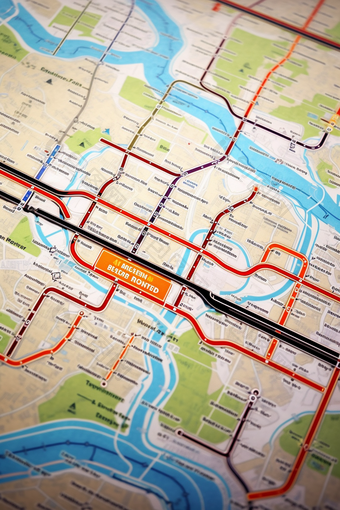 地铁线路地图地铁线路规划轨道交通线路