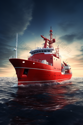 海洋资源勘探船工程机械设备