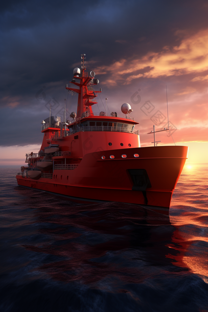 海洋资源勘探船工程安全性