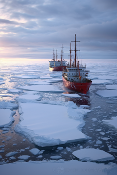 极地科考船摄影图6
