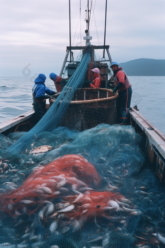 海洋捕捞渔业收获