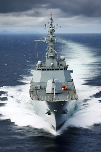 反潜巡逻舰军事机械设备