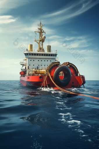 海底电缆敷设船海洋<strong>高技术</strong>船舶