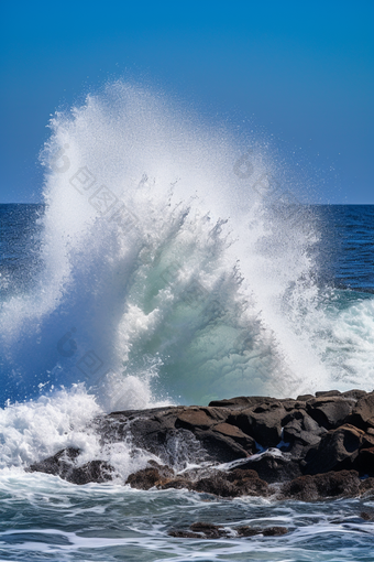 涨潮潮汐浪花<strong>生态</strong>