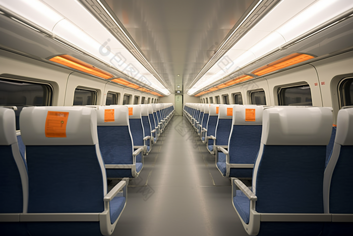 高铁车厢座位乘客座椅设计