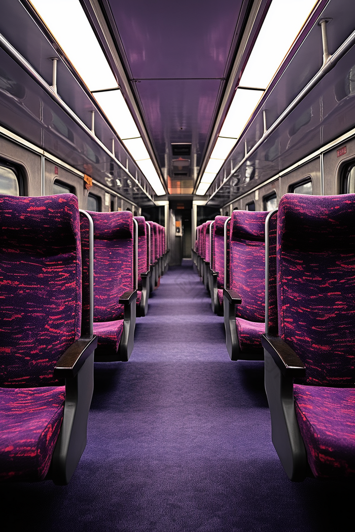 高铁车厢内部座位乘客座椅设计