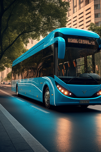 氢能源客车新能源车辆外观