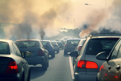 汽车尾气污染摄影图10