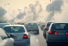 汽车尾气污染摄影图7