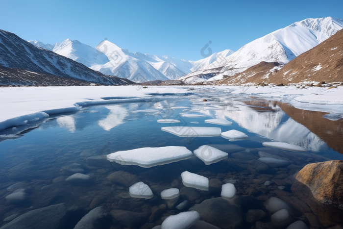 冰川融化自然环境地球变化