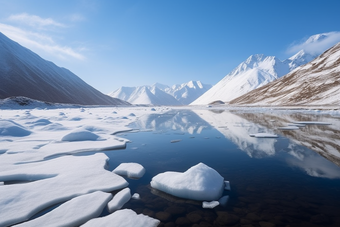 冰川融化自然环境环境警示