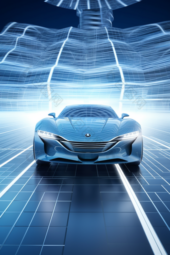 新能源汽车虚拟虚拟图便利
