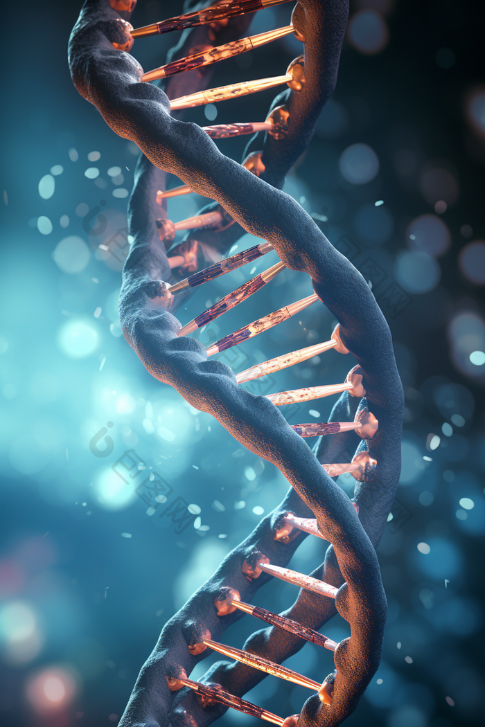 DNA双螺旋结构遗传分子