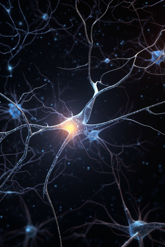 神经元细胞轴突扩张