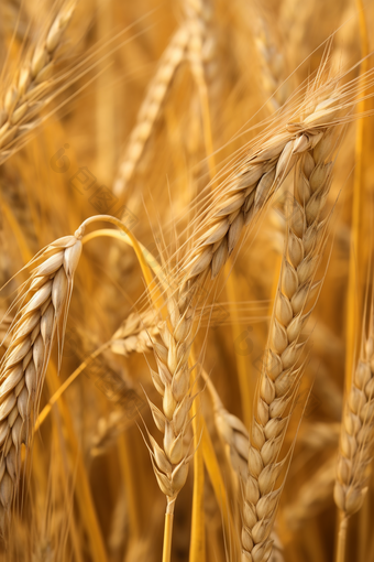 小麦种植粮食麦田农业景象