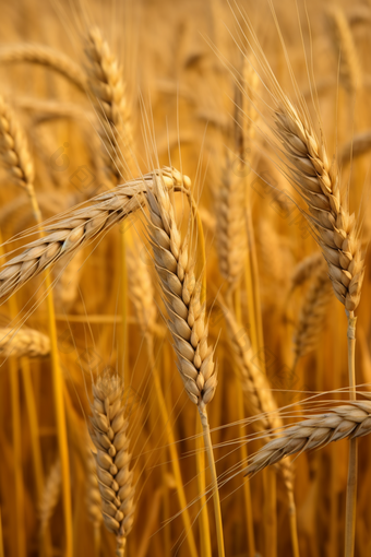 小麦种植粮食农田麦田
