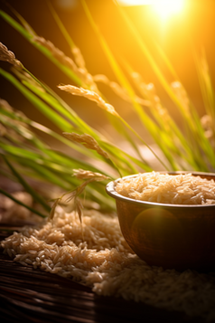 水稻种植粮食摄影图15