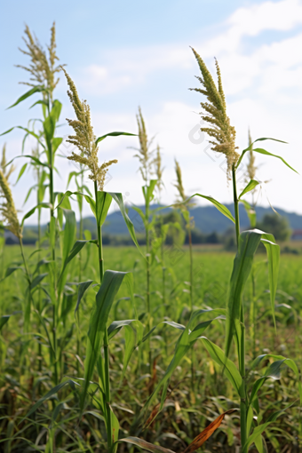 <strong>高粱</strong>种植粮食农田农业景象