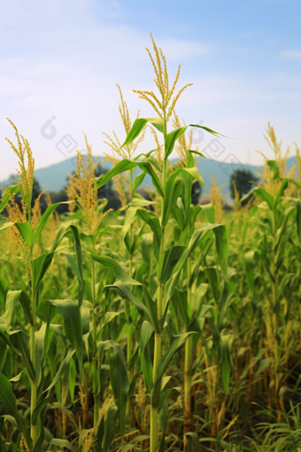 <strong>高粱</strong>种植粮食农田农田景色