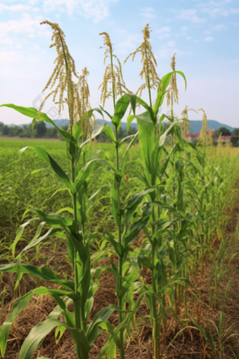 高粱种植粮食农业<strong>农作物</strong>