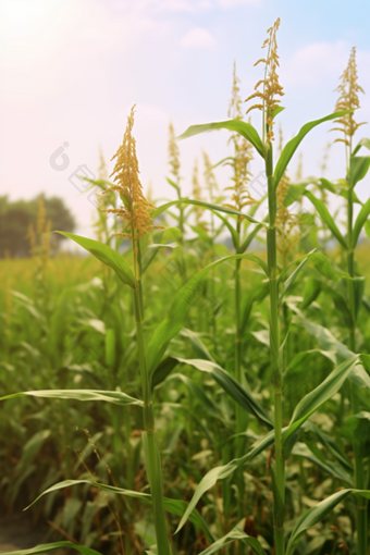 高粱种植粮食农田<strong>农耕</strong>