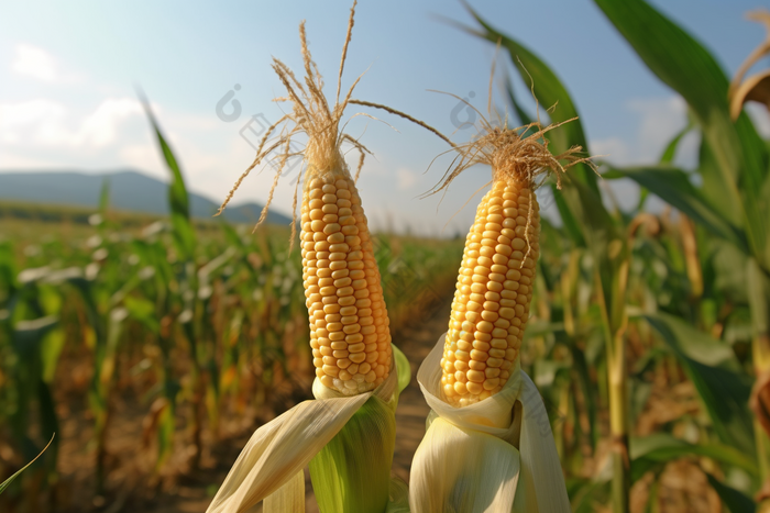 玉米种植粮食农业农业景象