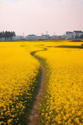 油菜花<strong>种植</strong>粮食农业农村风光