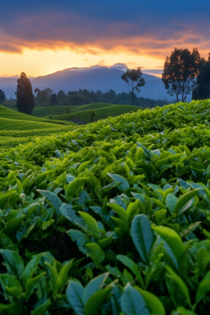 茶山作物农业饮品原料