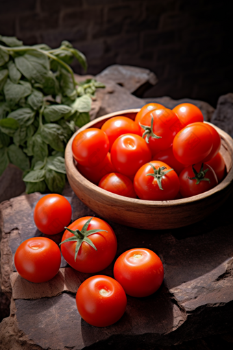 番茄蔬菜农田图片