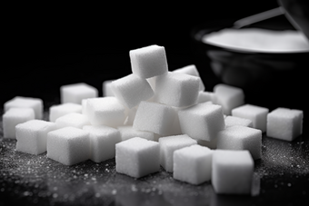 白砂糖方糖食品图片