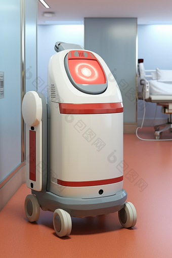 智能医疗机器人方便商业摄影