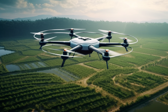 喷洒作业无人机喷洒无人机农业科技