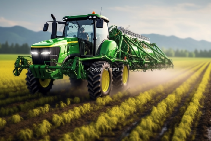 人工智能集成喷管器创新农具智能农机