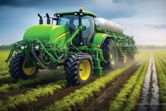 人工智能集成喷管器农业技术创新农具