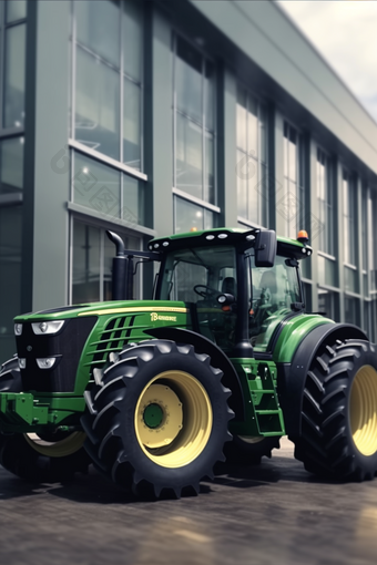 全自动拖拉机自动化农机农业生产现代化
