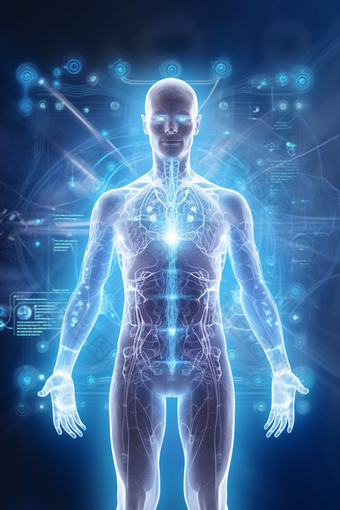 人体结构虚拟科幻透视知识