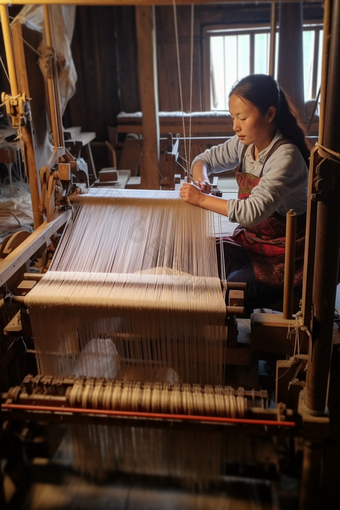 纺纱工艺织造效率