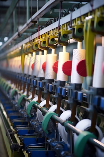 纺织厂自动化生产设备效率