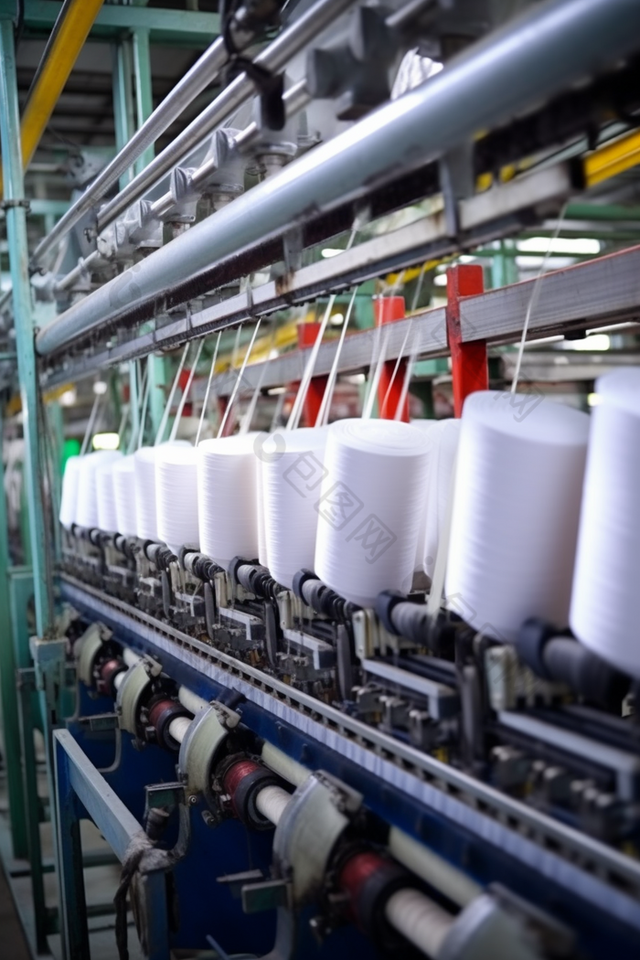 纺织厂自动化生产纺纱原料