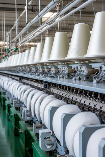 纺纱<strong>生产流水线</strong>纺织设备材料