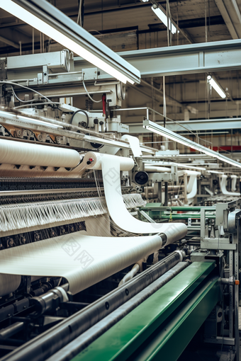 纺纱厂车间织造纺织设备