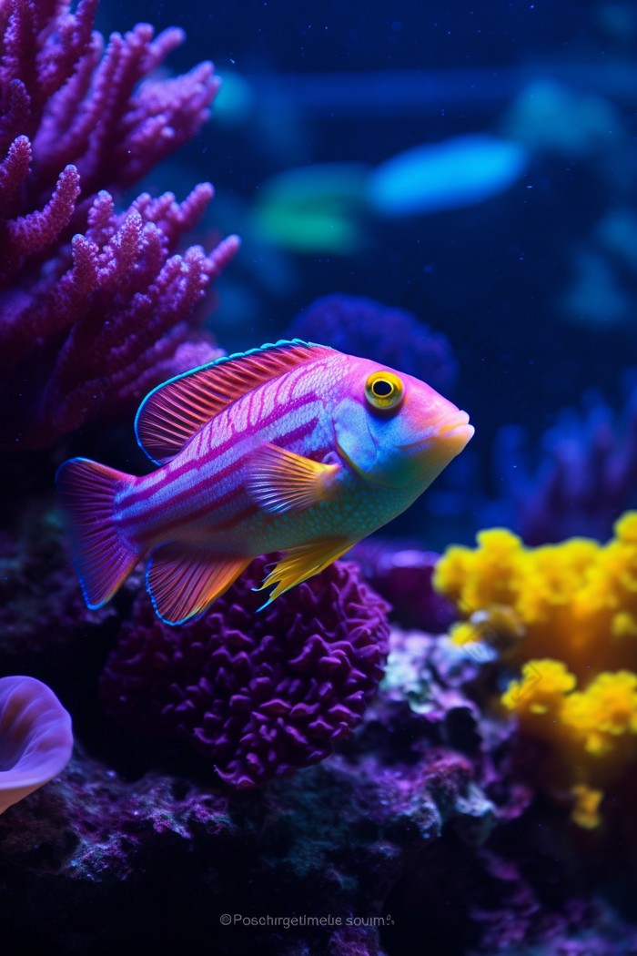 海底珊瑚生物礁海洋多样性