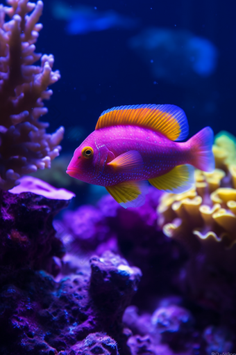 海底珊瑚生物大堡礁图片