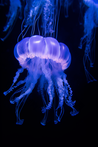 海洋中的水母<strong>生物</strong>深海<strong>生物</strong>