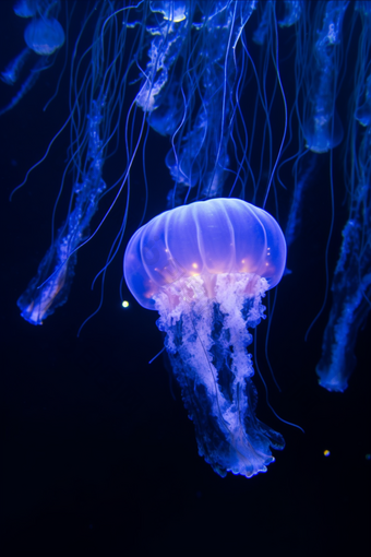 海洋中的水母<strong>生物生物</strong>多样性