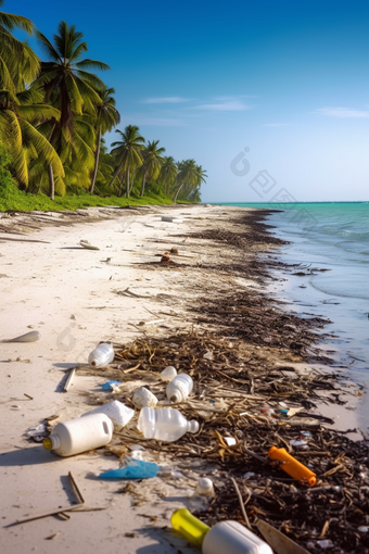 <strong>海洋</strong>中的<strong>垃圾</strong>污染塑料塑料污染