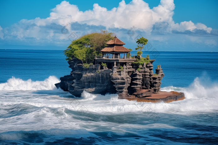 海岛风景岛屿风光岛上生活