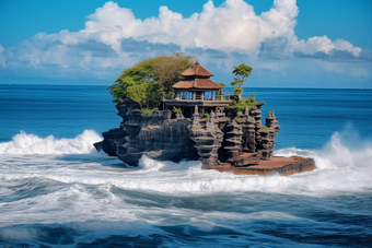 海岛风景岛屿风光岛上生活